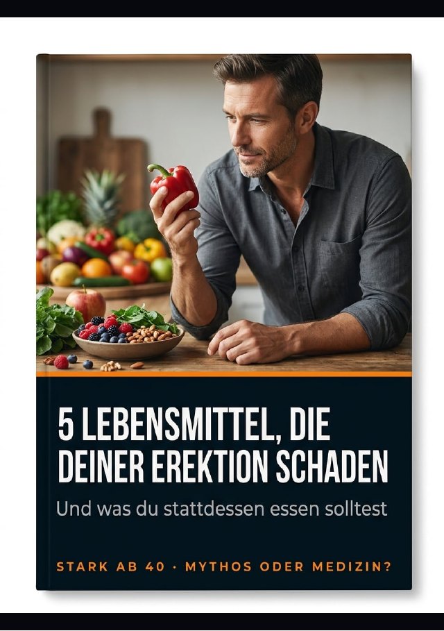 5 Lebensmittel, die deiner Erektion schaden