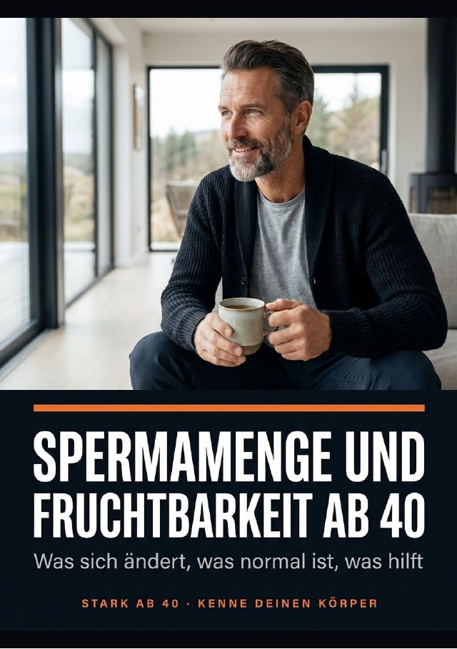 Spermamenge und Fruchtbarkeit ab 40